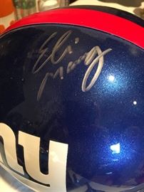 Eli Manning signed football, with COA