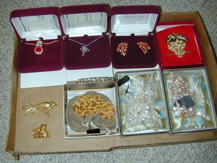 TONS of jewelry new in box - Camrose & Kross, Honora, Kenneth J Lane