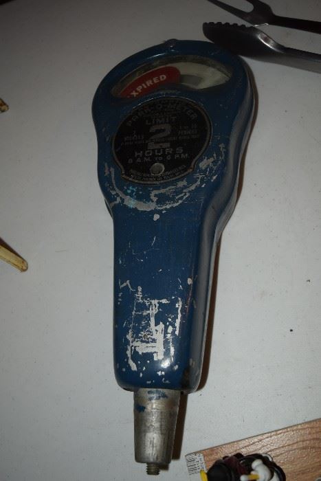 Vintage parking meter