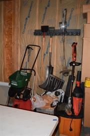 Yard tools, shovels