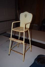 Vintage high chair