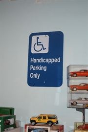 "Handicapped Parking Only" sign
