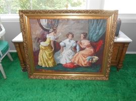 Oil on canvas by M. Vidiella