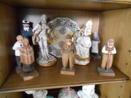 Wooden characters are all handmade & signed