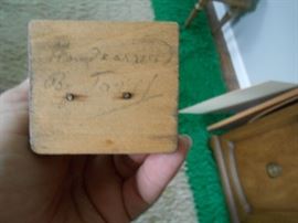 Hand carved by T....