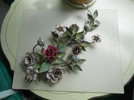 Beautiful metal wall piece made in Italy