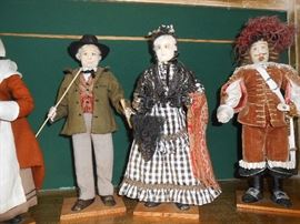 German couple - pilgrim dolls