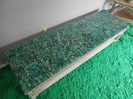 Resin mosaic
