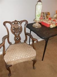 Ornate newer chair