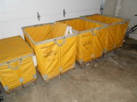 Large rolling carts