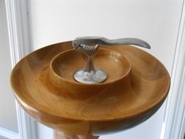 50's wood nutcracker