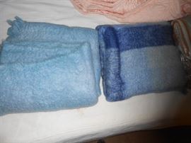 Mohair blankets