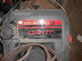 Yard machine 4.5 hp