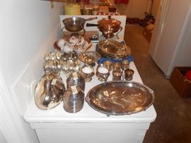 Silverplate items