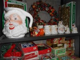 Large Santa pitcher