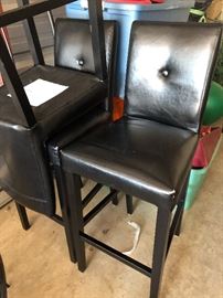 leather barstools (4) $100 Buy It Now