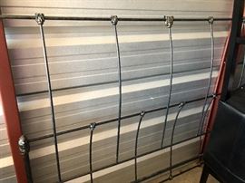 King size iron bedframe $200 buy it now PAYPAL
