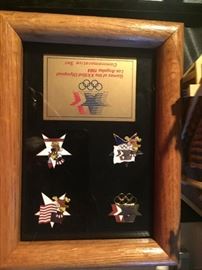 Olympic pins $20