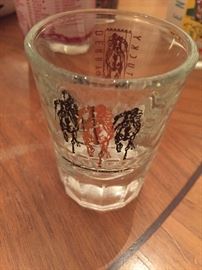Kentucky derby bar glasses