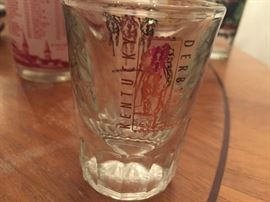 Kentucky derby bar glasses