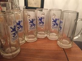 Vintage Lowenbrau Beer mugs