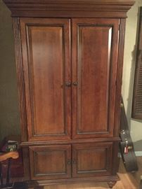 Cherry wood armoire $150