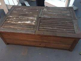 teak table $100