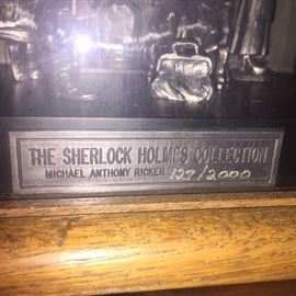 The sherlock Homes Collection By Michael Anthony Ricker 127/2000