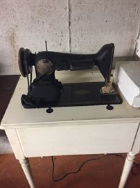 Antique sewing machine