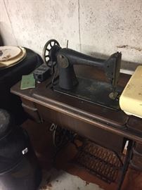 Antique sewing machine