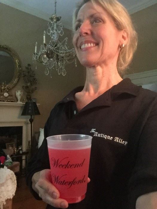 Break out the "weekend Waterford" and join us next Thursday, Friday, Saturday and Sunday at Lake Tobo for our exciting summer estate sale!