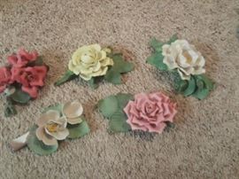 Capodimonte Porcelain Flowers https://ctbids.com/#!/description/share/32246