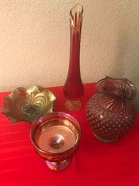 Carnival glass and Purple Hobnail https://ctbids.com/#!/description/share/32249