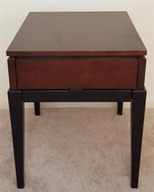 End Table with Drawers          https://ctbids.com/#!/description/share/32206