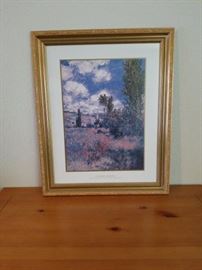 Monet print - Path On the Ile Saint Martin   https://ctbids.com/#!/description/share/32151