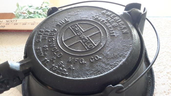 Vintage waffle iron