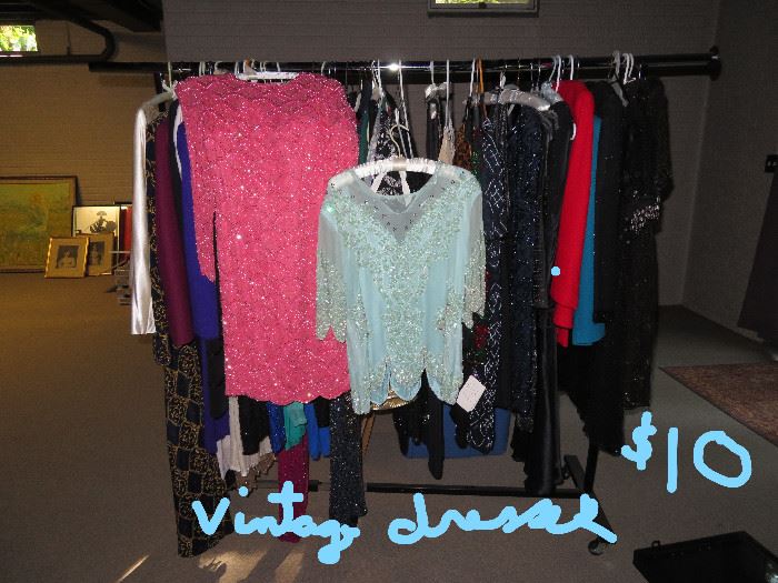 Vintage dresses, 80's 90's some older