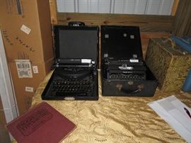 vintage typewriters