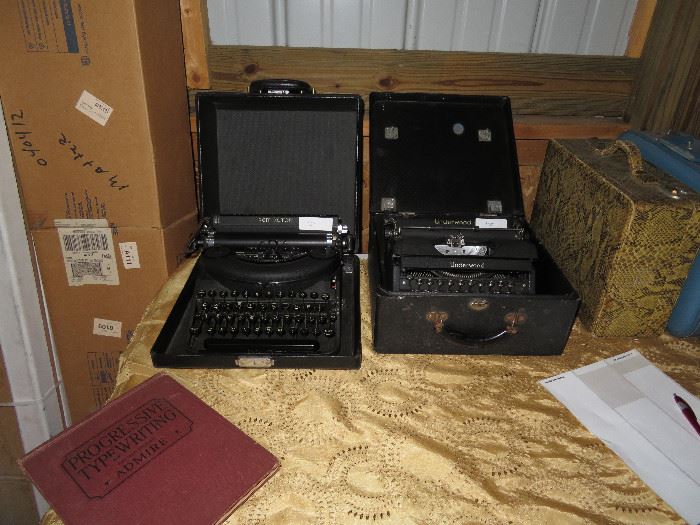 vintage typewriters