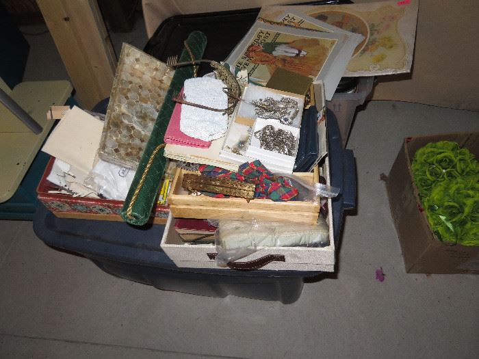 jewelry and stuff I haven't put out yet :)