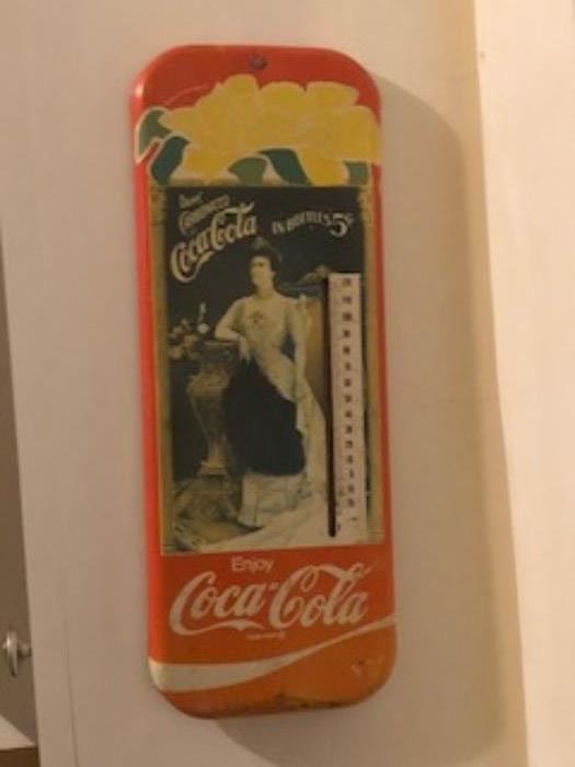 Vintage CocaCola Thermometer
