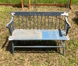 Vintage Wooden Bench