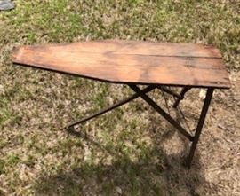 Antique ironing board