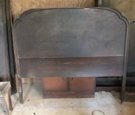 Antique Headboard and footboard