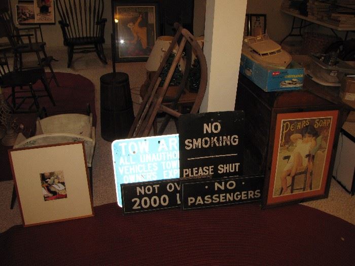 More vintage signs. 