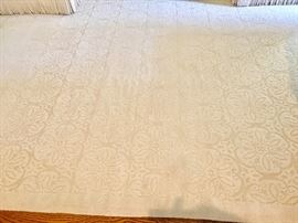 Custom Starck woven rug.