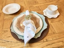 Juliska china set for 10