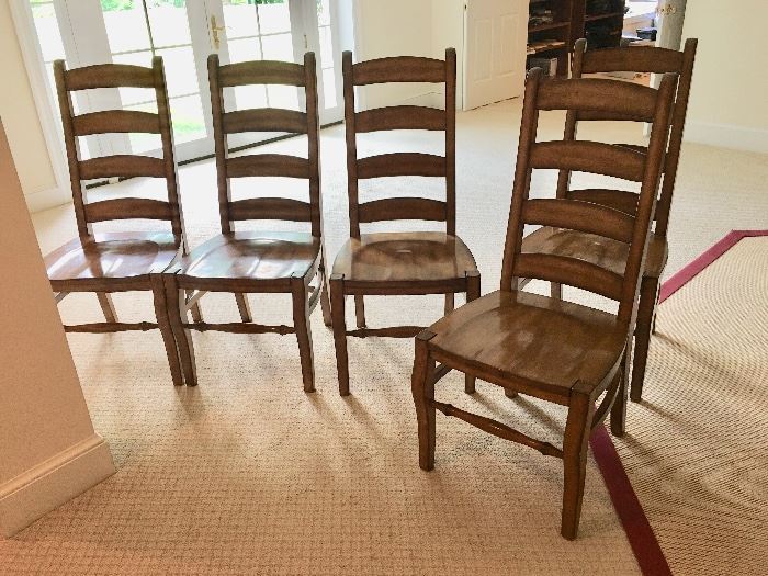 Pottery Barn ladder chairs