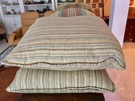 Custom made wool/down stuffed pillows