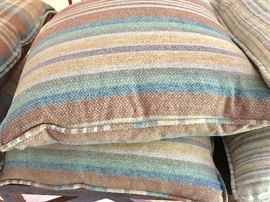 Custom made wool/down stuffed pillows